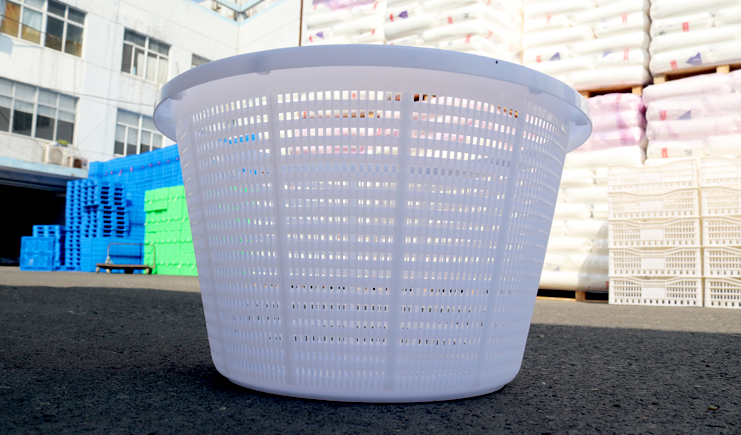 新品小圓籮，塑料圓形籮筐，萌即是正義~