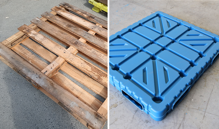 吹塑托盤與木托盤的不同，這些優(yōu)勢(shì)你知道嗎？
